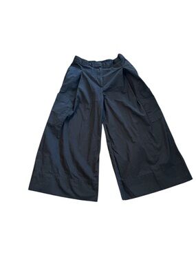 COS Wide-Leg Cropped Black Pants